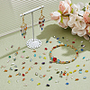 400Pcs 2 Bags Electroplate Glass Beads GLAA-SC0003-36B-4