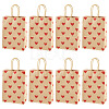 10Pcs Valentine's Day Paper Bags CARB-TADJ0001-01C-1
