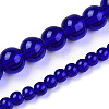 Transparent Glass Beads Strands X-GLAA-T032-T8mm-15-4