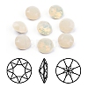Pointed Back & Back Plated K9 Glass Rhinestone Cabochons RGLA-J012-8mm-287-1