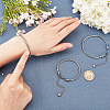 304 Stainless Steel European Round Snake Chains Bracelets MAK-UN0001-15P-2