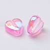 Eco-Friendly Transparent Acrylic Beads X-PL539-810-3