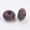 Natural Dyed Lava Rock European Beads G-E477-A10-2
