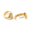 Light Gold Brass Hoop Earrings for Women EJEW-E295-36KCG-3