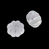 Frosted Transparent Acrylic Beads OACR-P029-03B-06-3