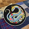 DIY Dragon Pattern Embroidery Kits for Beginners PW-WG0AF0D-06-1