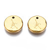 316 Surgical Stainless Steel Charms STAS-S116-418I-G-2