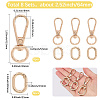 Alloy Swivel Clasps FIND-SP0003-22G-2