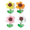 Seed Glass Beaded Pendants PALLOY-MZ00875-1
