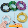 Round Anodized Aluminum Wire AW-BC0007-2.0mm-10-3