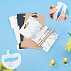Cardboard Paper Hair Clip Display Cards CDIS-NB0001-12-4