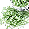 11/0 Czech Opaque Glass Seed Beads SEED-N004-003B-34-1