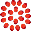 Acrylic Rhinestone Flat Back Cabochons DIY-GF0009-17A-1