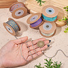 5 Rolls 5 Colors 20M 18-Ply Cotton Twisted Cord OCOR-TA0003-64A-7