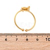 304 Stainless Steel Cuff Rings for Women RJEW-F175-01G-01-3