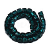Handmade Silver Foil Lampwork Beads FOIL-N004-01A-01-2