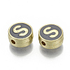 Alloy Enamel Beads X-ENAM-S122-028S-NR-2