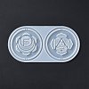 Meditation Yoga Pendants Cup Mat Silicone Molds DIY-B056-02D-4