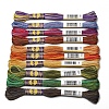 10Bundles 10 Colors Hand-woven Embroidery Cotton Threads PW-WG2F614-02-1