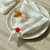 Wooden Beaded Napkin Rings AJEW-FH00004-7