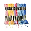 6-Ply Polyester Embroidery Floss OCOR-FZ0001-01D-1