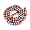 Baking Paint Glass Beads X1-DGLA-N003-10mm-A03-3