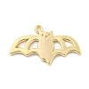 Halloween Themed Brass Pendants KK-L211-012G-04-1