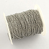 Tarnish Resistant 304 Stainless Steel Cable Chains CHS-Q001-15-2