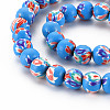 Handmade Polymer Clay Beads Strands CLAY-N008-055-06-3