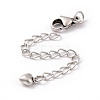 925 Sterling Silver Chain Extenders STER-D036-28AS-2