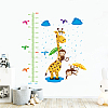 PVC Height Growth Chart Wall Sticker DIY-WH0232-033-6