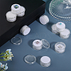 CHGCRAFT 20Pcs Plastic Nail Decorate Storages MRMJ-CA0001-41A-4
