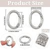 20Pcs Zinc Alloy Spring Gate Rings FIND-SP0004-30P-2