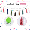 Wool Felt Ball Tassel Garland Banner DIY-WH20011-28B-2