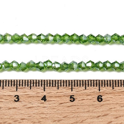 Glass Beads Strands EGLA-S056-3mm-06-1