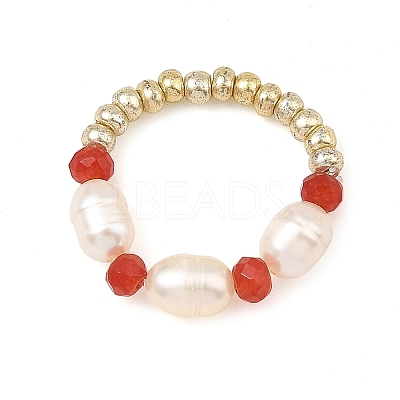 Natural Malaysia Jade Finger Rings RJEW-JR01116-1