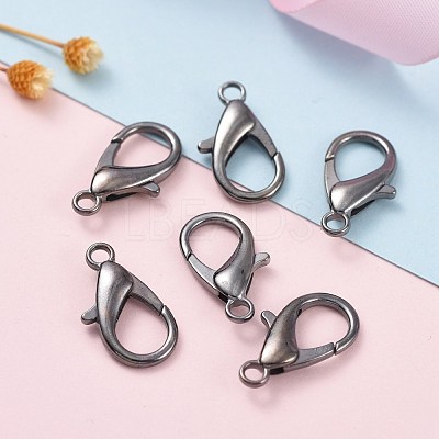 Zinc Alloy Lobster Claw Clasps E107-B-NF-1