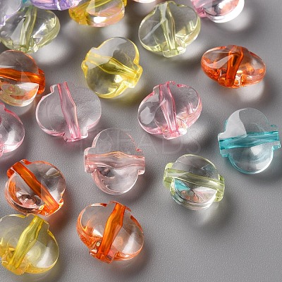 Transparent Acrylic Beads TACR-S154-23A-1