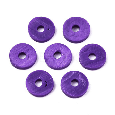 Handmade Polymer Clay Beads CLAY-Q251-4.0mm-98-1