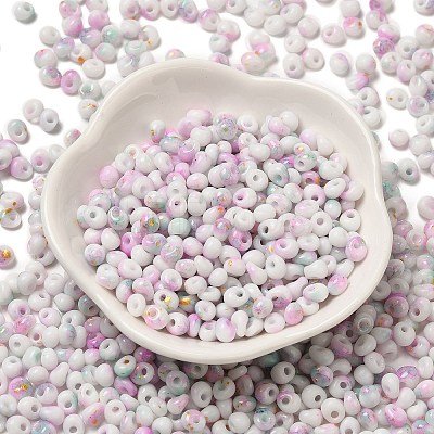 Baking Paint Glass Seed Beads SEED-F006-01A-13-1