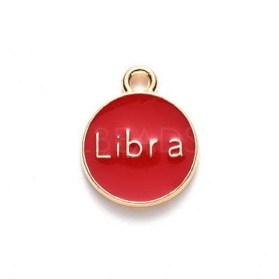 Alloy Enamel Pendants LS-X-ENAM-S124-01A-07K-1