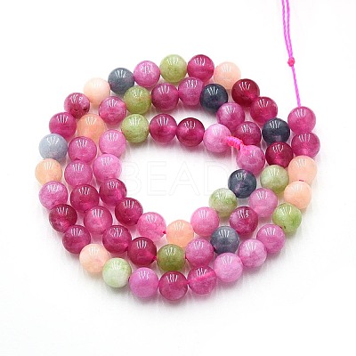 Natural Quartz Beads Strands G-N355-6mm-11-1