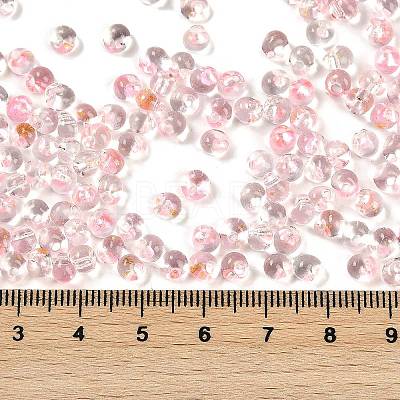 6/0 Spray Paint Fringe Glass Seed Beads X1-SEED-H003-11D-1