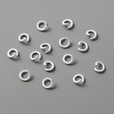 Zinc Alloy Open Jump Rings FIND-WH0014-79F-1