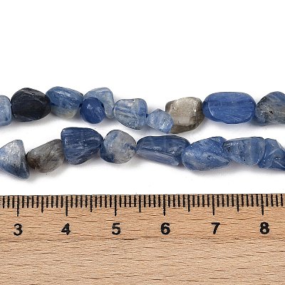 Natural Kyanite Beads Strands G-Q060-D17-1