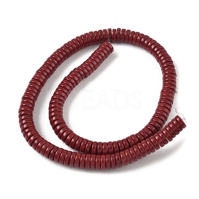 Dyed Natural Magnesite Beads Strands G-M448-F01-02-1