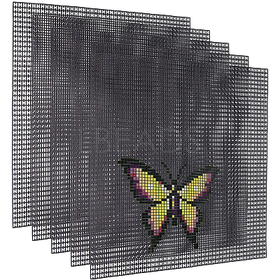 Square Plastic Pegboards used for DIY Fuse Beads KY-WH0816-003-1