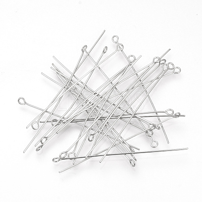 Non-Tarnish 304 Stainless Steel Eye Pin X-STAS-Q218-03A-1