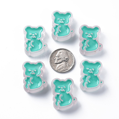 Transparent Acrylic Beads MACR-S374-07B-07-1