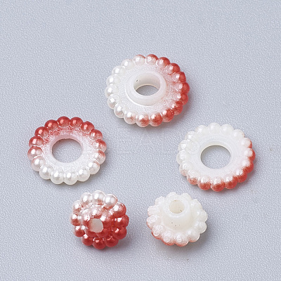 Imitation Pearl Acrylic Beads OACR-T004-10mm-10-1